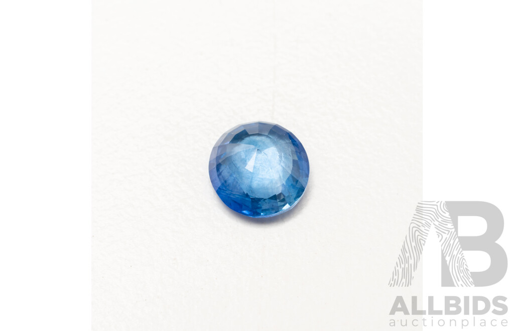 Elongated Oval Violet Blue Sapphire - 1.59cts