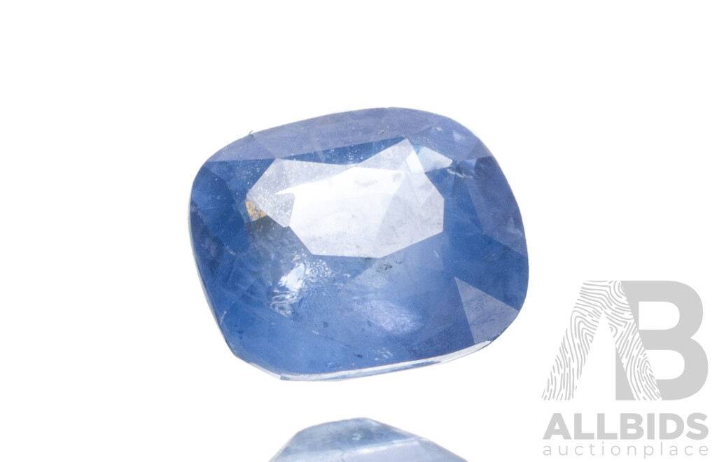 Elongated Cushion Cut Blue Sapphire - 2.00cts