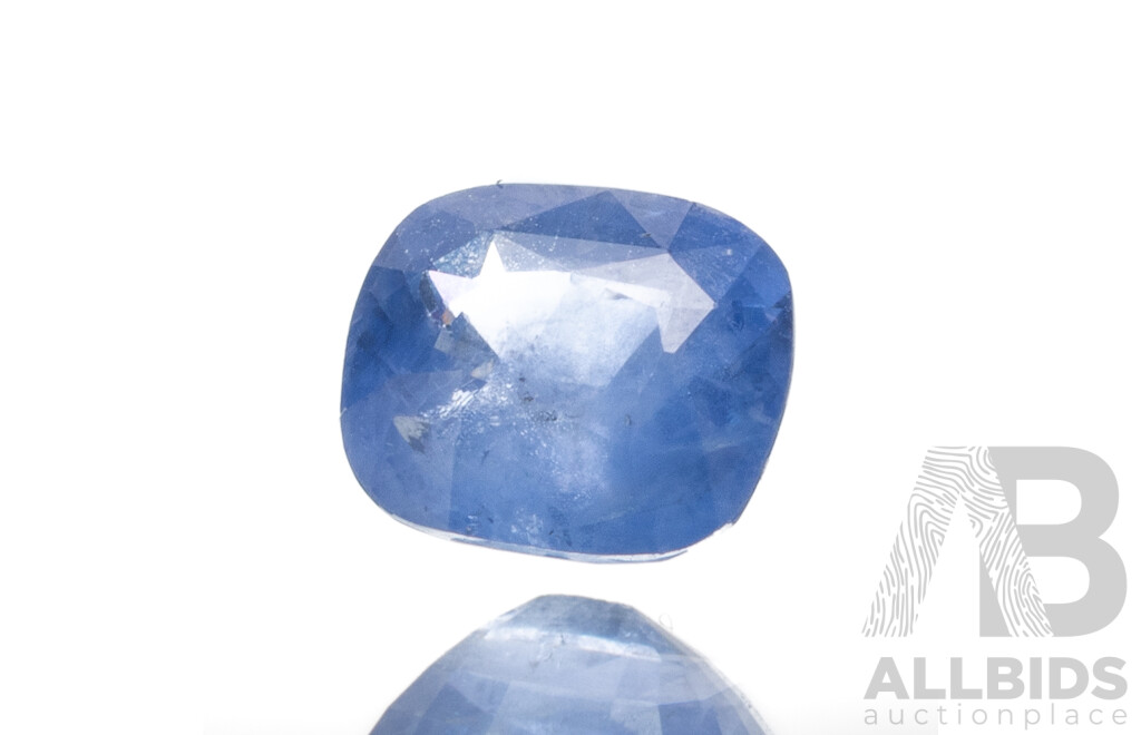 Elongated Cushion Cut Blue Sapphire - 2.00cts