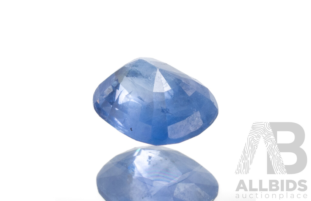 Elongated Cushion Cut Blue Sapphire - 2.00cts