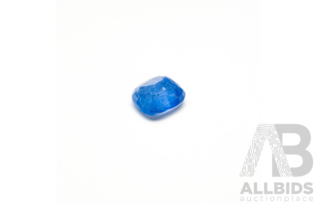 Elongated Cushion Cut Blue Sapphire - 2.00cts