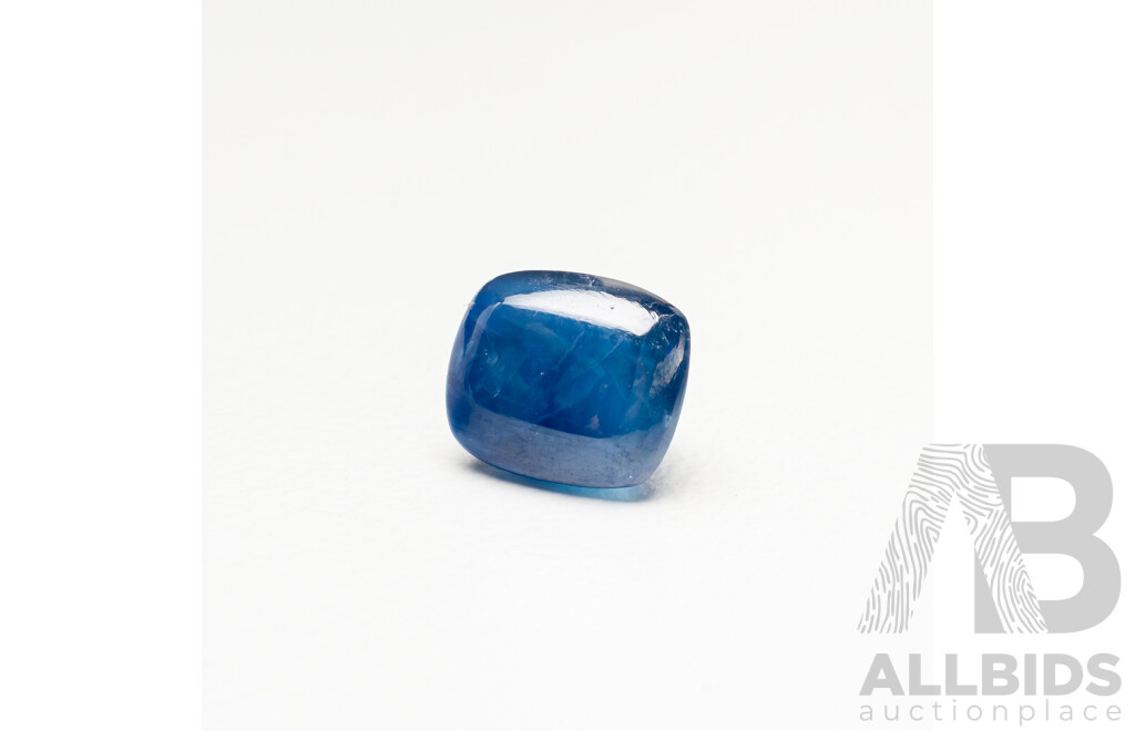 Elongated Cushion Cut Sugar Loaf Blue Sapphire - 2.50cts