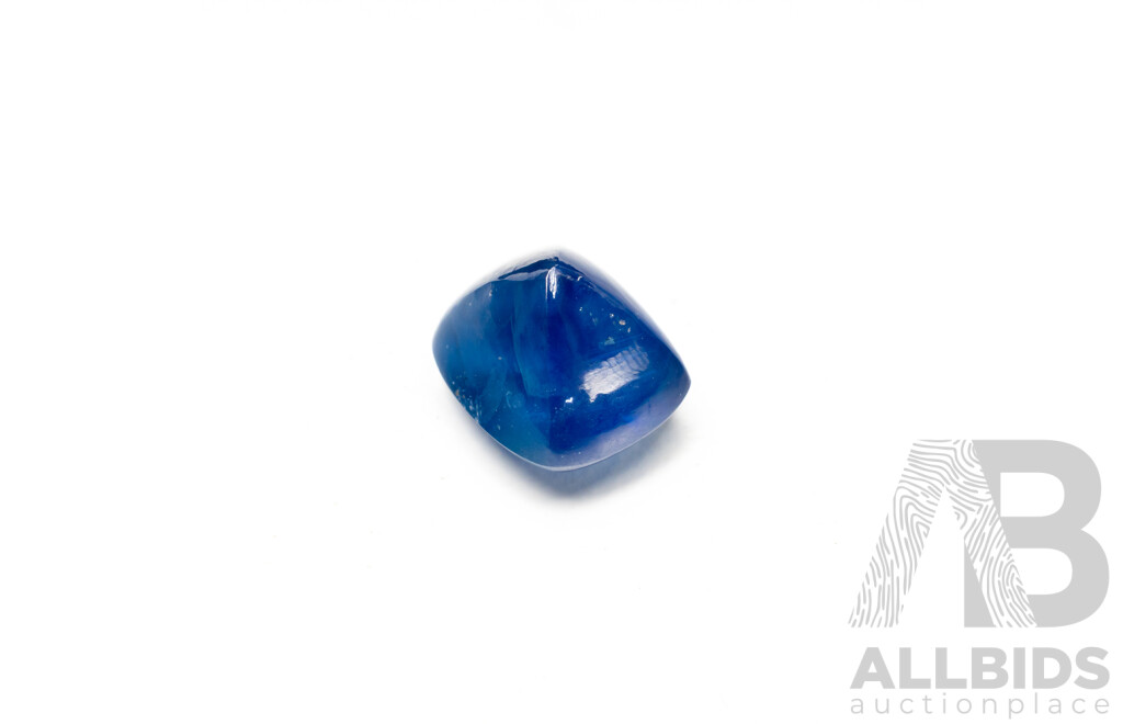Elongated Cushion Cut Sugar Loaf Blue Sapphire - 2.50cts