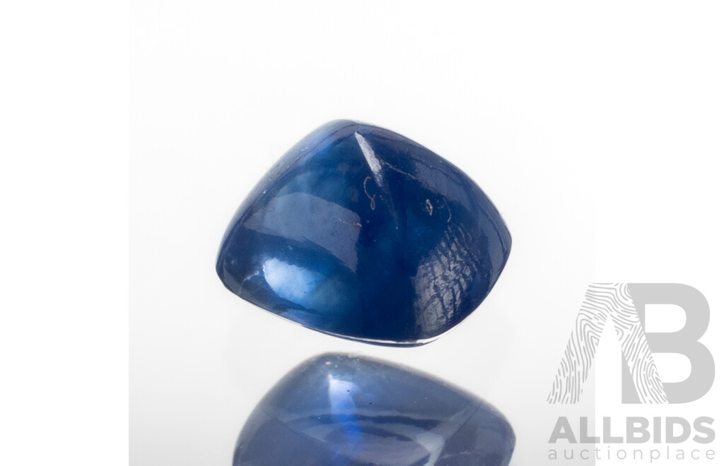 Elongated Cushion Cut Sugar Loaf Blue Sapphire - 2.50cts