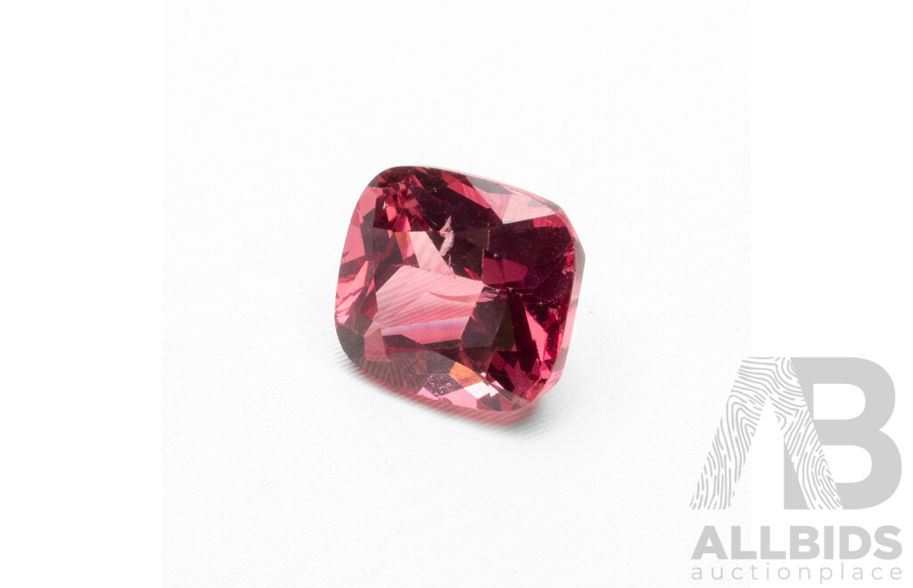 1.75ct Elongated Cushion Cut Purple/Red Spinel