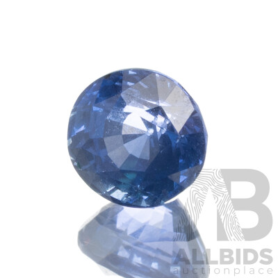 Elongated Oval Blue Sapphire - 1.57cts