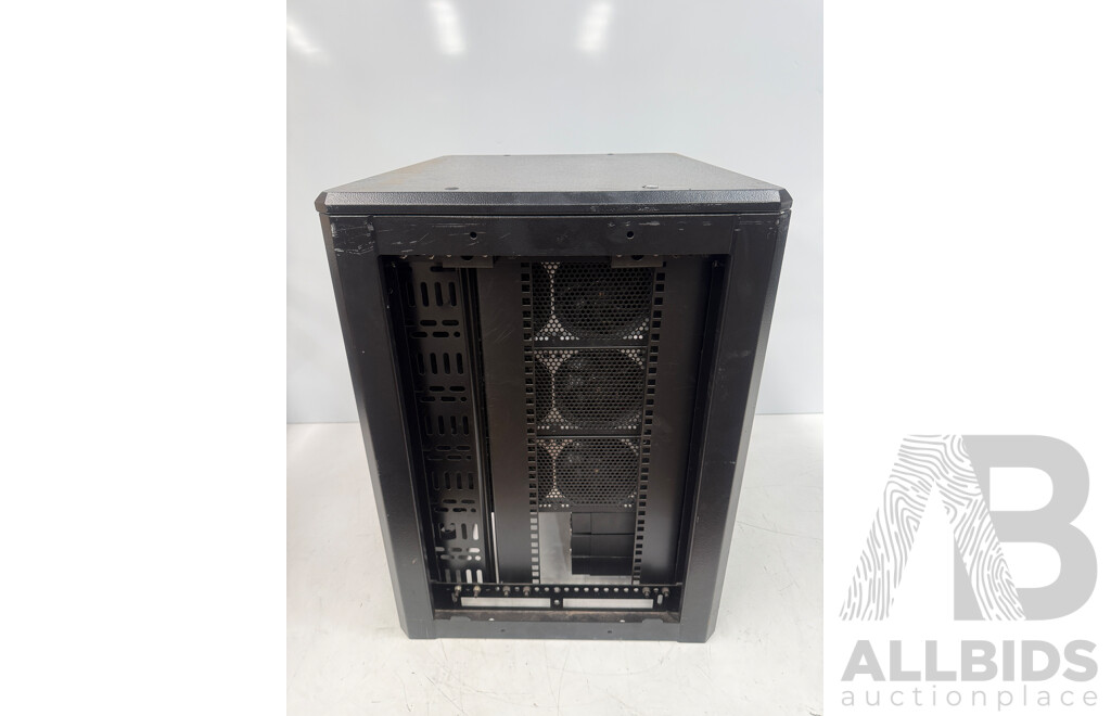 Hallam Rack Cabinet Containing Digital Media System - DMPS3-300-C + DMPS-200-C + ST-COM + C2N-VEQ4 + ST-COM