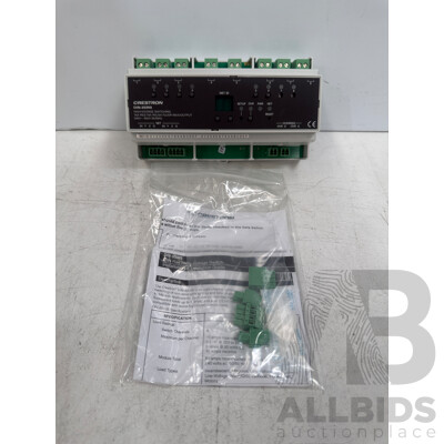 Crestron DIN-8SW8-I DIN Rail High-Voltage Switch with Digital Inputs