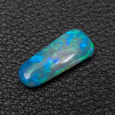 Australian Black Opal Solid Cabochon, 1.30ct