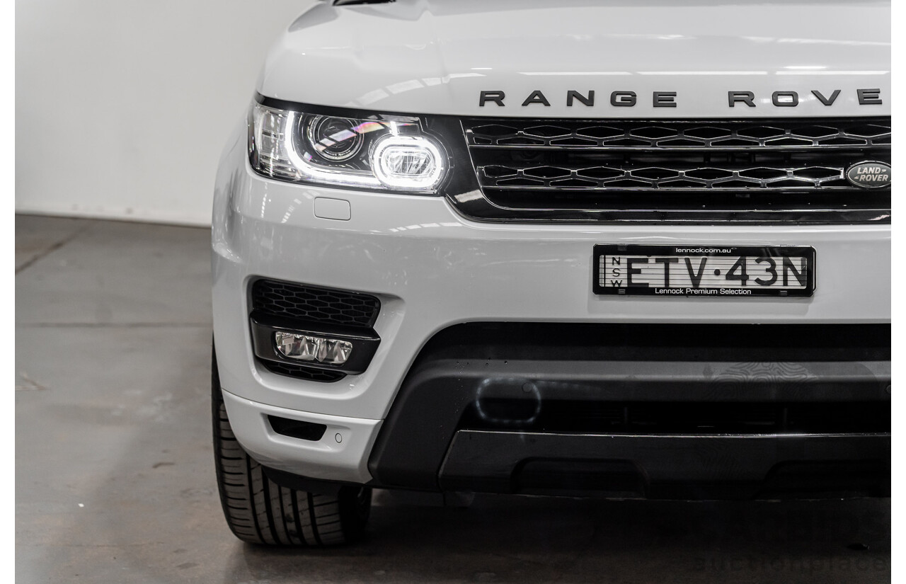 07/2017 Land Rover Range Rover Sport SD4 S (AWD) LW MY17 4D Wagon Glacier White Turbo Diesel 2.0L