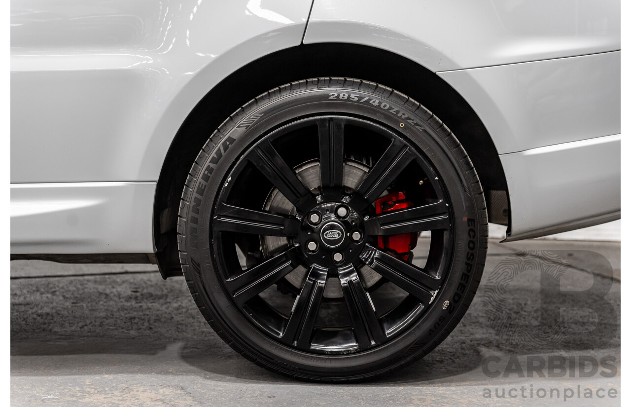 07/2017 Land Rover Range Rover Sport SD4 S (AWD) LW MY17 4D Wagon Glacier White Turbo Diesel 2.0L