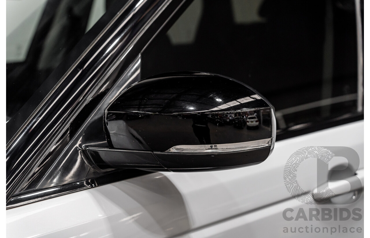 07/2017 Land Rover Range Rover Sport SD4 S (AWD) LW MY17 4D Wagon Glacier White Turbo Diesel 2.0L