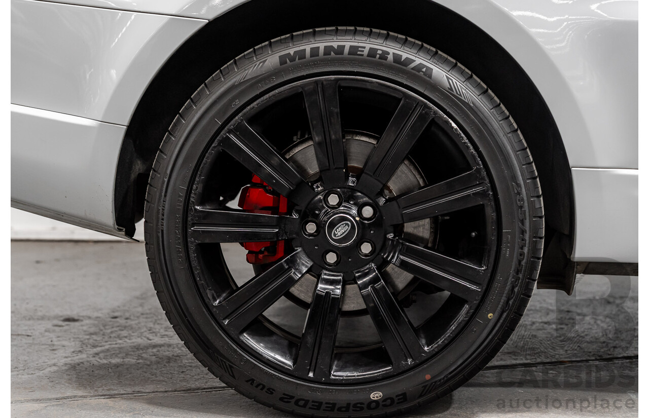 07/2017 Land Rover Range Rover Sport SD4 S (AWD) LW MY17 4D Wagon Glacier White Turbo Diesel 2.0L