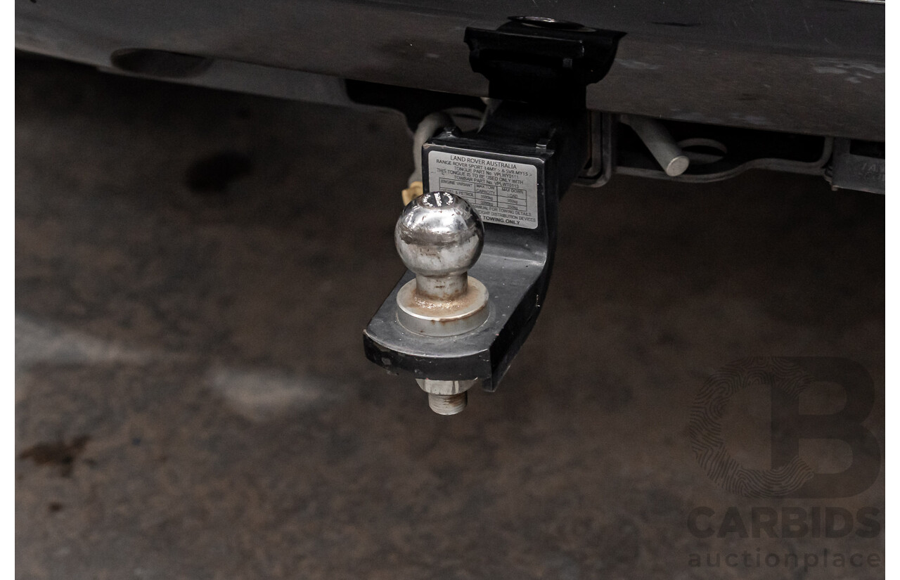 07/2017 Land Rover Range Rover Sport SD4 S (AWD) LW MY17 4D Wagon Glacier White Turbo Diesel 2.0L