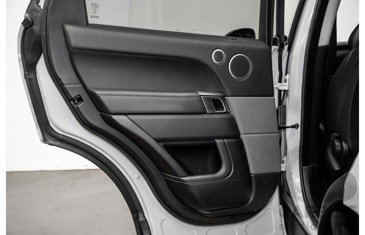 07/2017 Land Rover Range Rover Sport SD4 S (AWD) LW MY17 4D Wagon Glacier White Turbo Diesel 2.0L