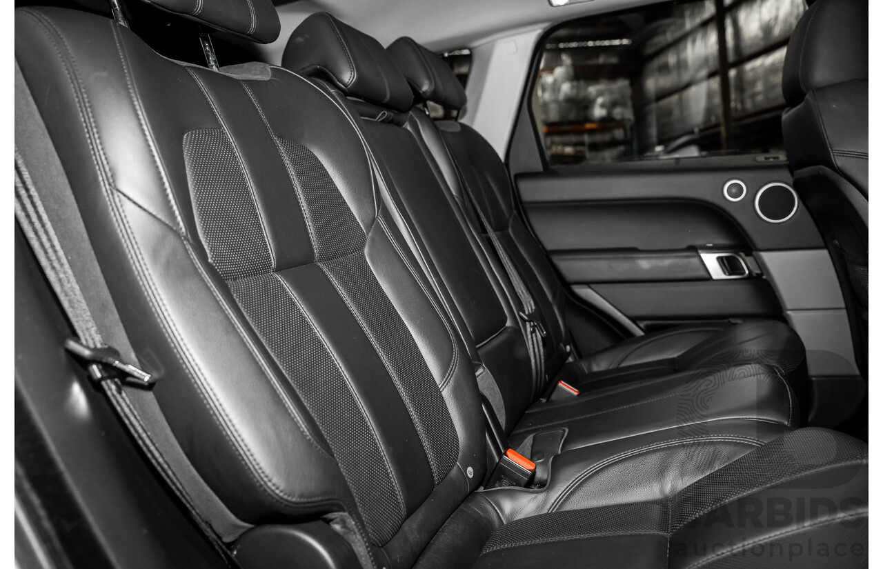 07/2017 Land Rover Range Rover Sport SD4 S (AWD) LW MY17 4D Wagon Glacier White Turbo Diesel 2.0L