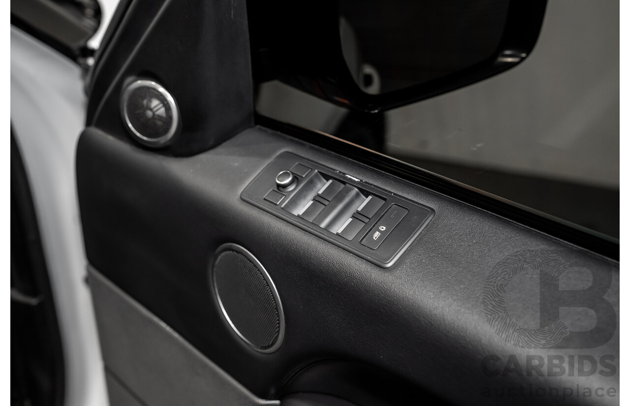 07/2017 Land Rover Range Rover Sport SD4 S (AWD) LW MY17 4D Wagon Glacier White Turbo Diesel 2.0L