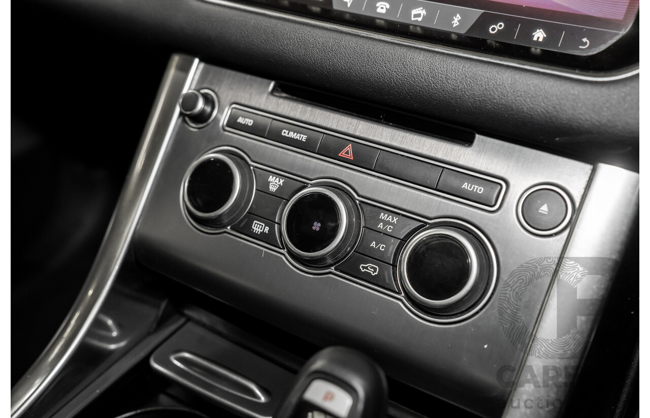 07/2017 Land Rover Range Rover Sport SD4 S (AWD) LW MY17 4D Wagon Glacier White Turbo Diesel 2.0L