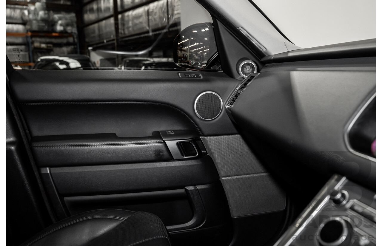 07/2017 Land Rover Range Rover Sport SD4 S (AWD) LW MY17 4D Wagon Glacier White Turbo Diesel 2.0L