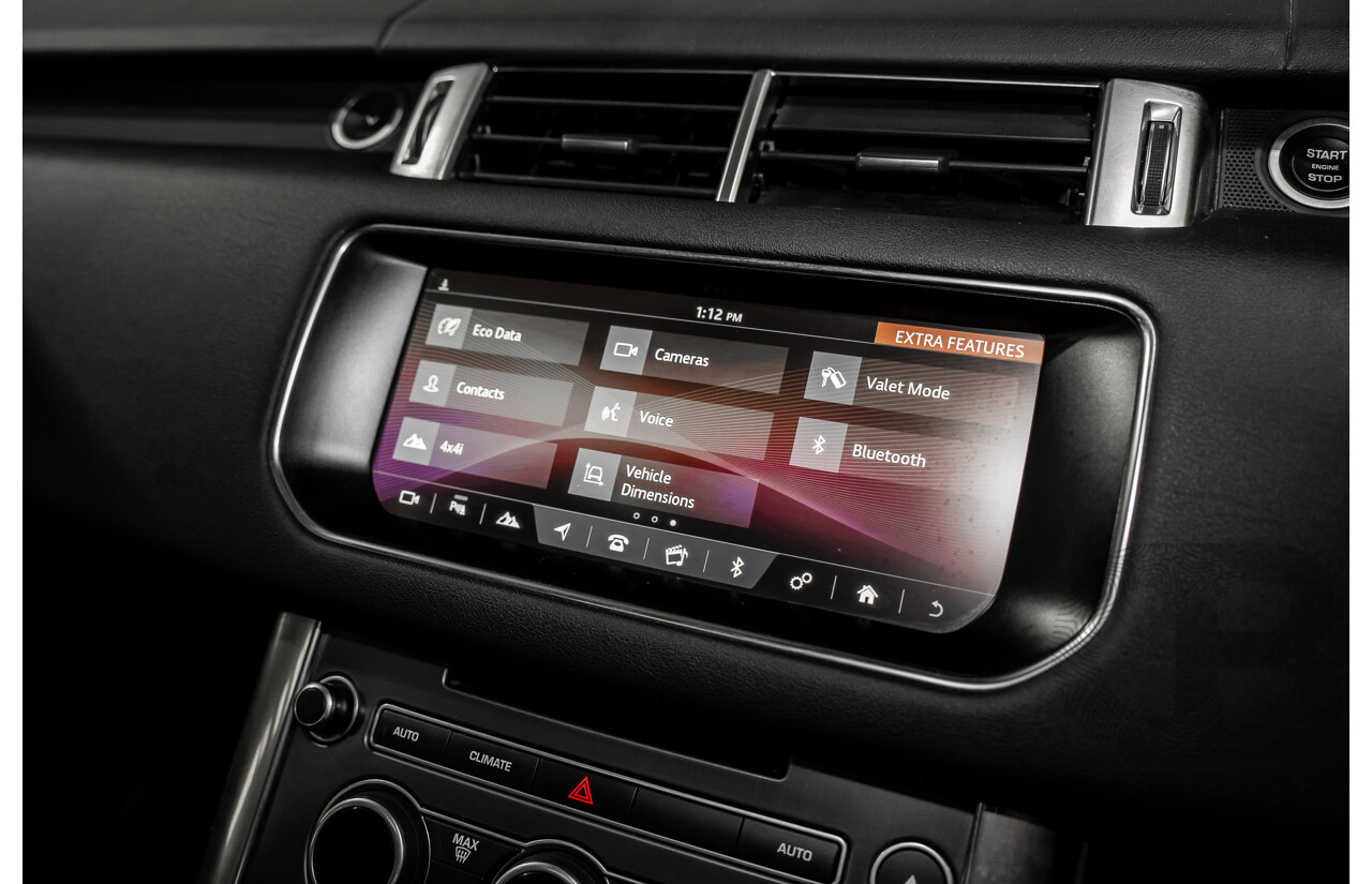 07/2017 Land Rover Range Rover Sport SD4 S (AWD) LW MY17 4D Wagon Glacier White Turbo Diesel 2.0L