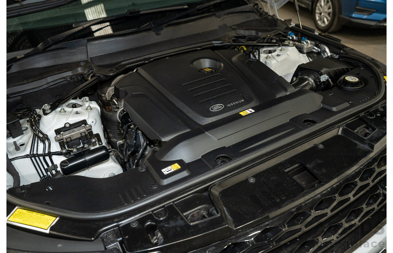 07/2017 Land Rover Range Rover Sport SD4 S (AWD) LW MY17 4D Wagon Glacier White Turbo Diesel 2.0L