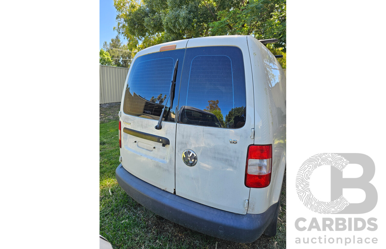 3/2007 Volkswagen Caddy 1.6 2K MY07 Van Candy White 1.6L