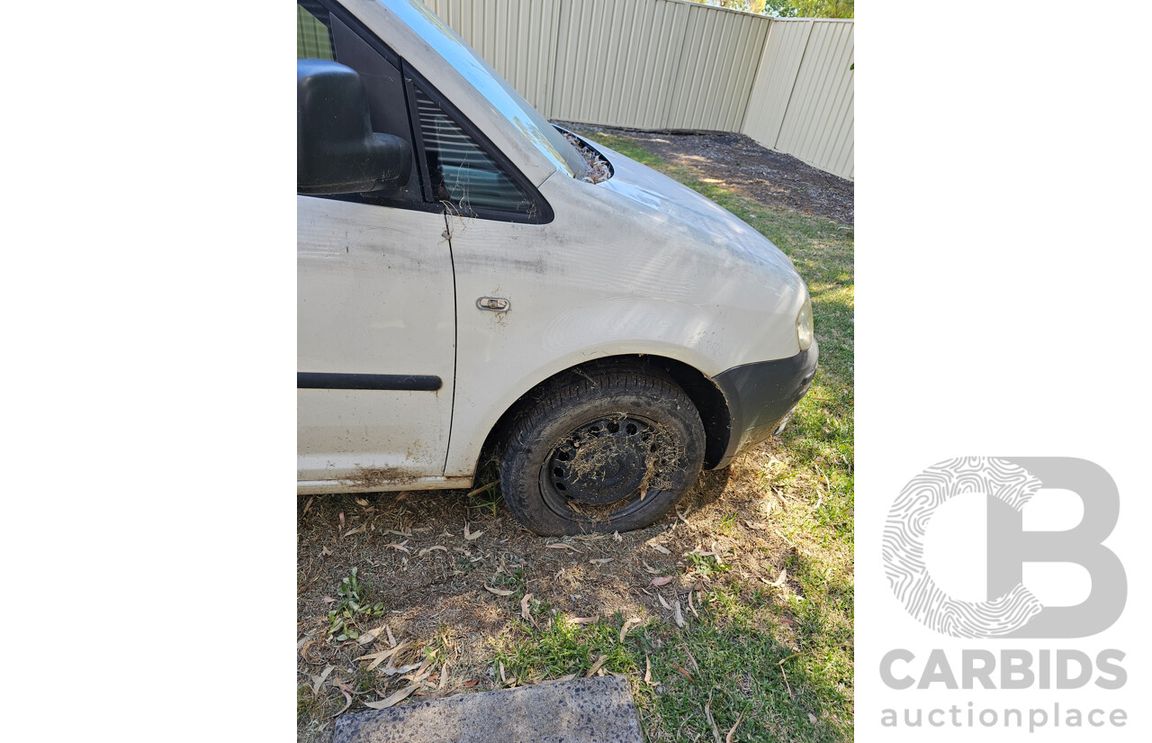 3/2007 Volkswagen Caddy 1.6 2K MY07 Van Candy White 1.6L
