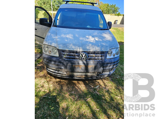3/2007 Volkswagen Caddy 1.6 2K MY07 Van Candy White 1.6L