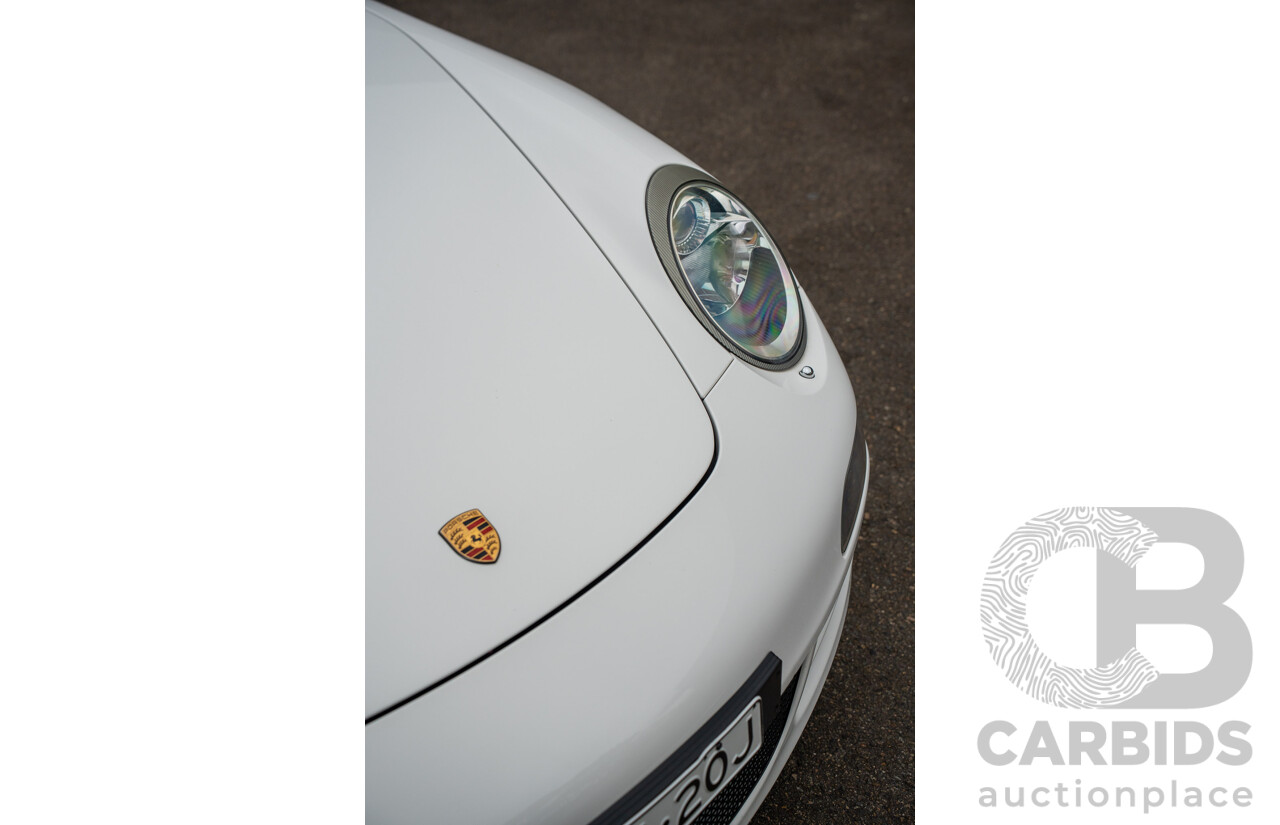 2007 Porsche 911 Carrera 4 S 997 (AWD) 2d Cabriolet Carrara White 3.8L - 12/13 Personal Import