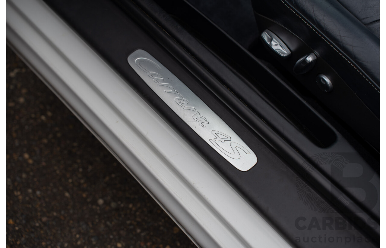 2007 Porsche 911 Carrera 4 S 997 (AWD) 2d Cabriolet Carrara White 3.8L - 12/13 Personal Import