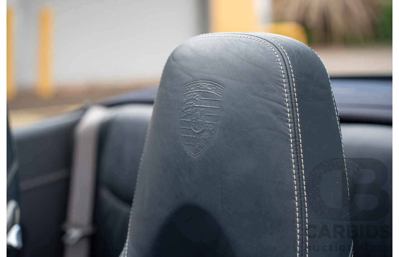 2007 Porsche 911 Carrera 4 S 997 (AWD) 2d Cabriolet Carrara White 3.8L - 12/13 Personal Import