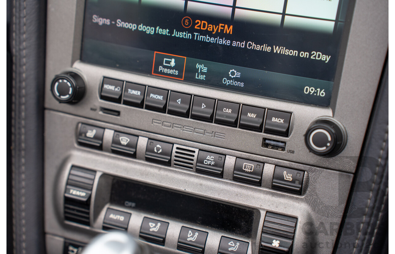 2007 Porsche 911 Carrera 4 S 997 (AWD) 2d Cabriolet Carrara White 3.8L - 12/13 Personal Import