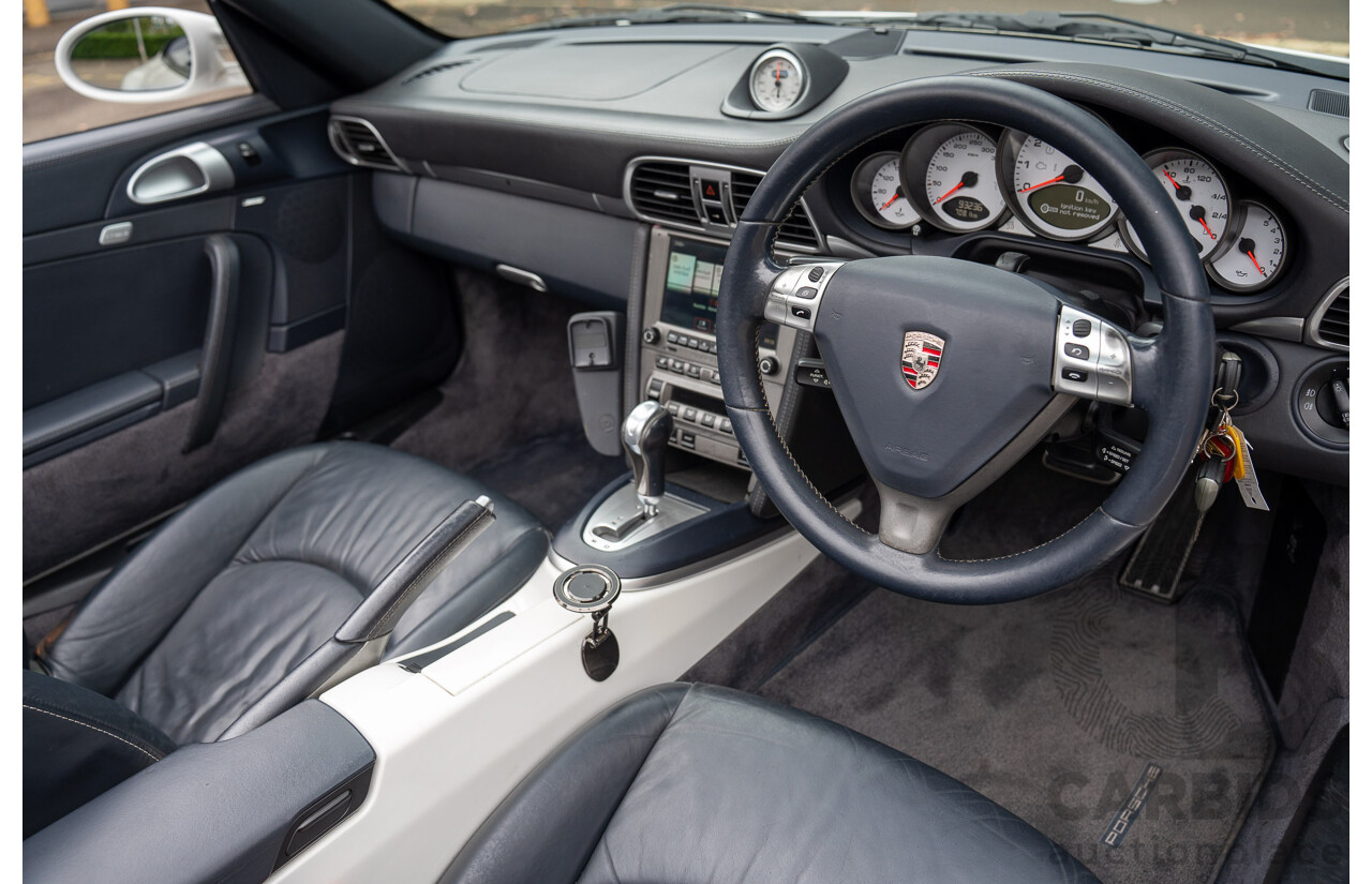 2007 Porsche 911 Carrera 4 S 997 (AWD) 2d Cabriolet Carrara White 3.8L - 12/13 Personal Import