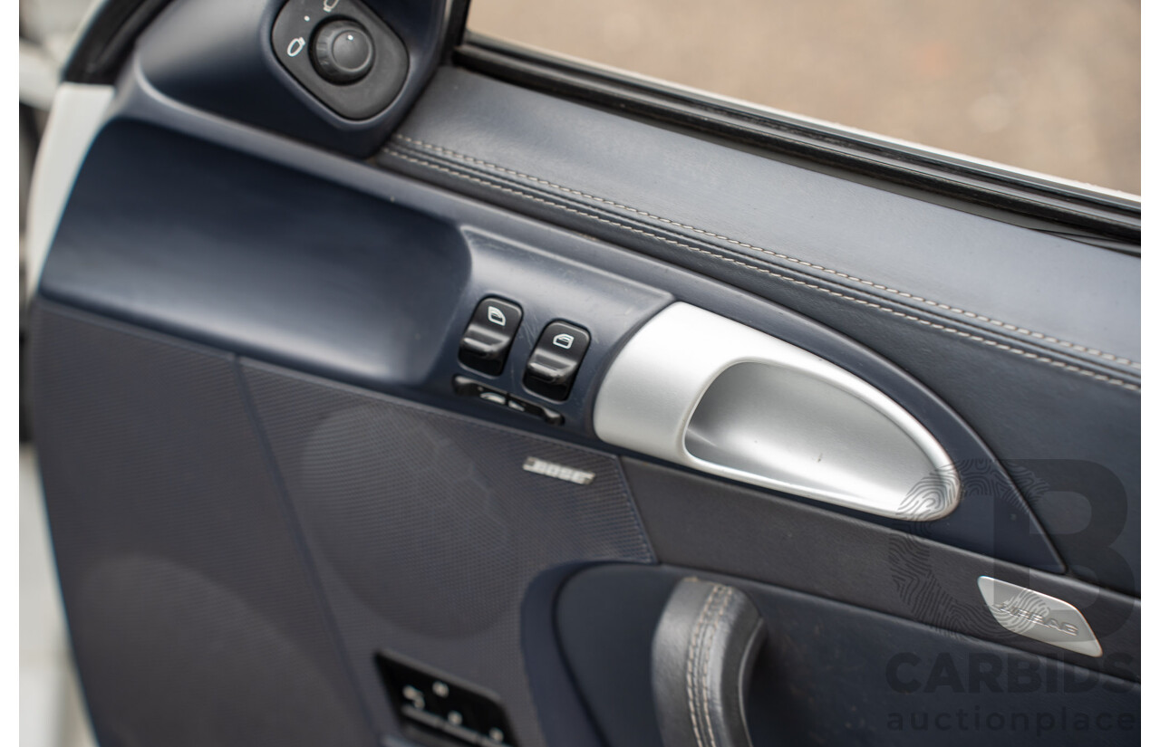 2007 Porsche 911 Carrera 4 S 997 (AWD) 2d Cabriolet Carrara White 3.8L - 12/13 Personal Import