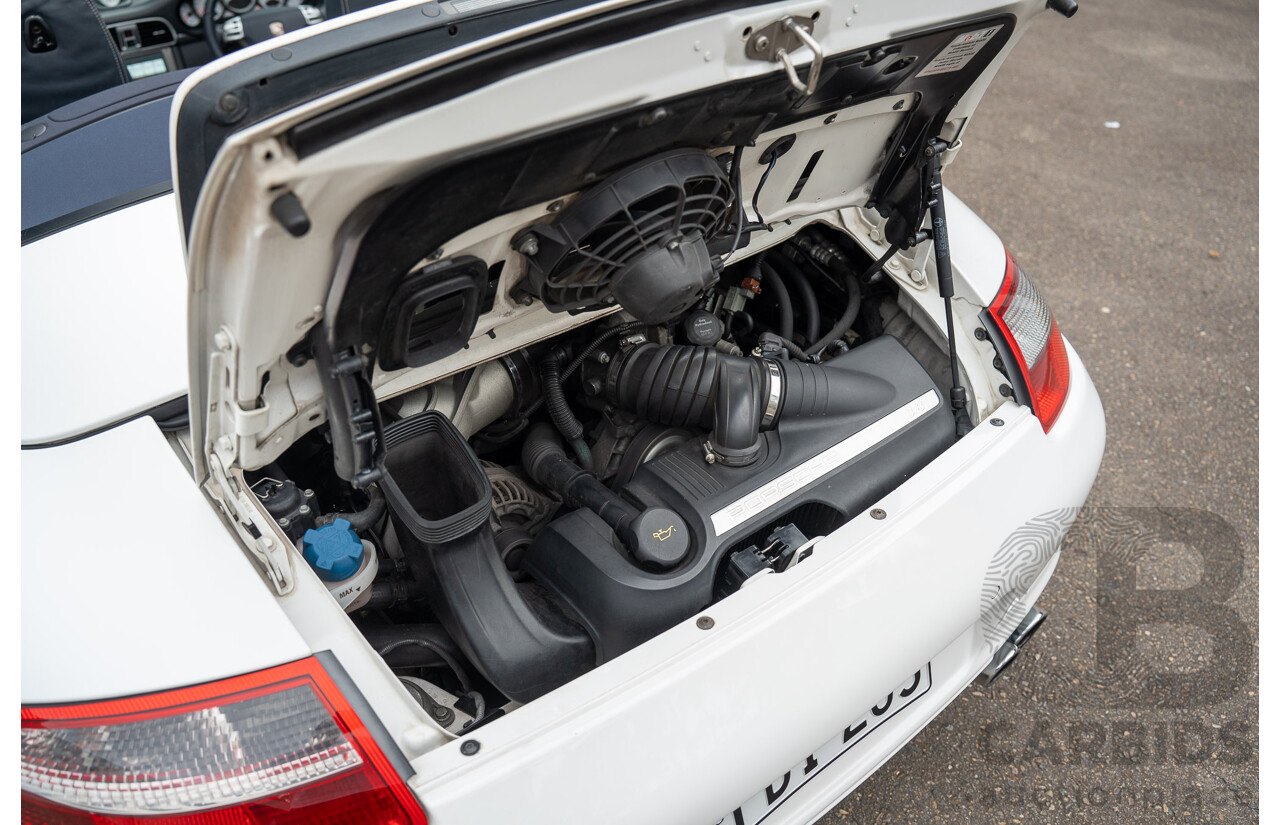 2007 Porsche 911 Carrera 4 S 997 (AWD) 2d Cabriolet Carrara White 3.8L - 12/13 Personal Import