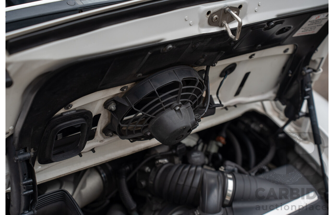 2007 Porsche 911 Carrera 4 S 997 (AWD) 2d Cabriolet Carrara White 3.8L - 12/13 Personal Import