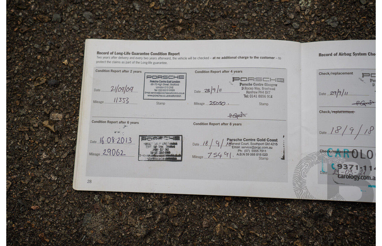 2007 Porsche 911 Carrera 4 S 997 (AWD) 2d Cabriolet Carrara White 3.8L - 12/13 Personal Import