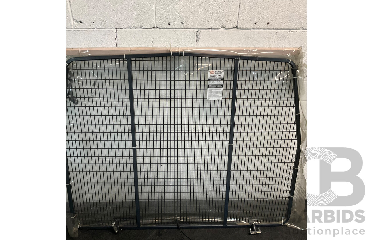 Toyota Cargo Barrier for Hiace 6.0 and Two Trunk Cargo Net Mesh