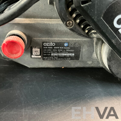 Assorted Corded Electric Tools Included 184mm Circular Saw, Sander and More - Lot of Five