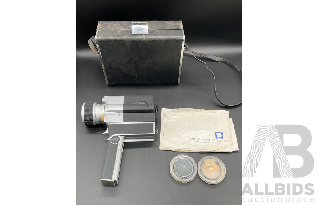 Vintage Sankyo Super Cm 600 Video Camera