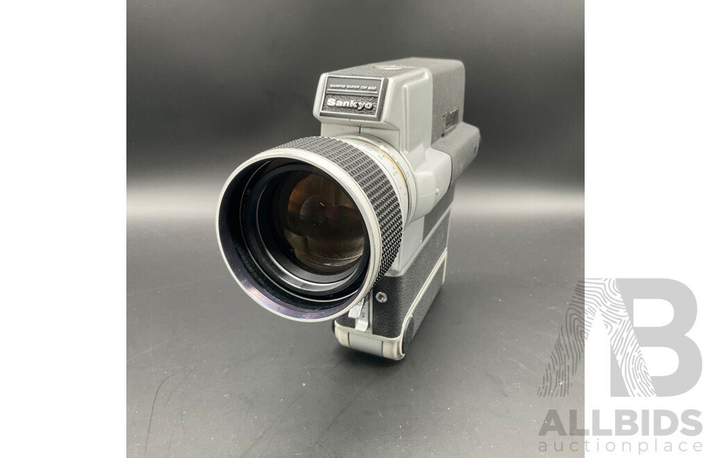 Vintage Sankyo Super Cm 600 Video Camera