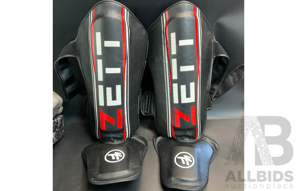 Adidas Boxing Shoes Size US12 & Assorted Boxing Equipment & Personal Gym Items