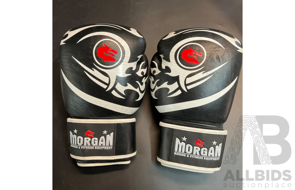 Adidas Boxing Shoes Size US12 & Assorted Boxing Equipment & Personal Gym Items