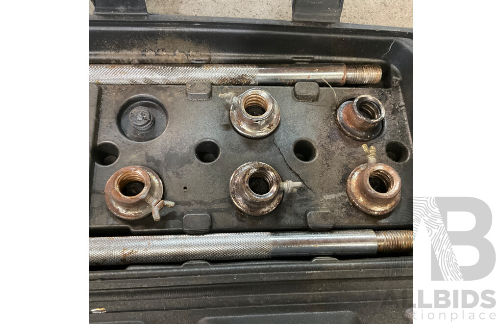 Adjustable Barbell Lifting Dumbbells with Carry Case