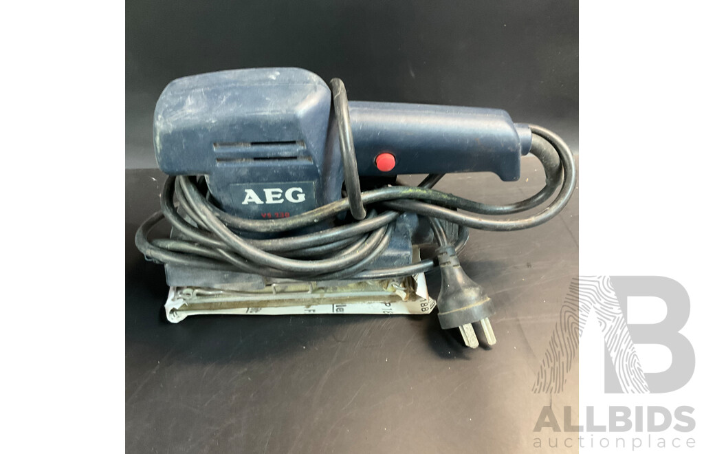Assorted Corded Electric Sander/Sharpener - Lot of Five