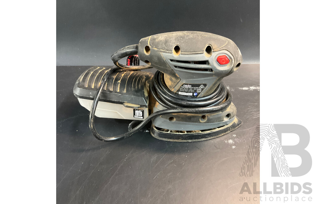 Assorted Corded Electric Sander/Sharpener - Lot of Five