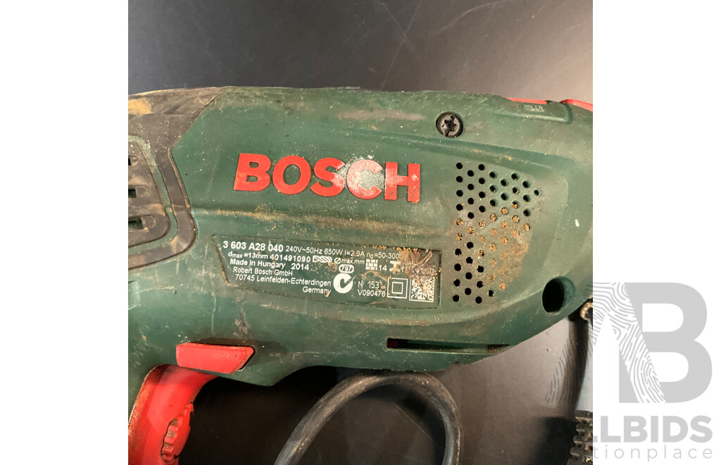 Assorted Corded Electric Tools Included 184mm Circular Saw, Sander and More - Lot of Five