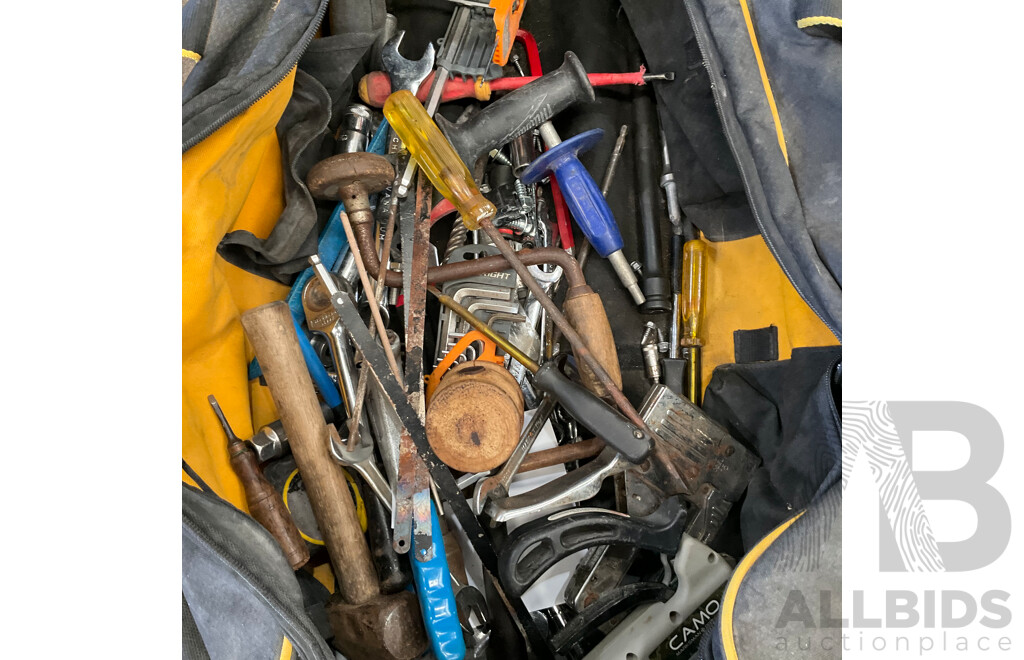 Bulk Lot - Assorted of Hand Tools with Ozito Cordless Drill Driver