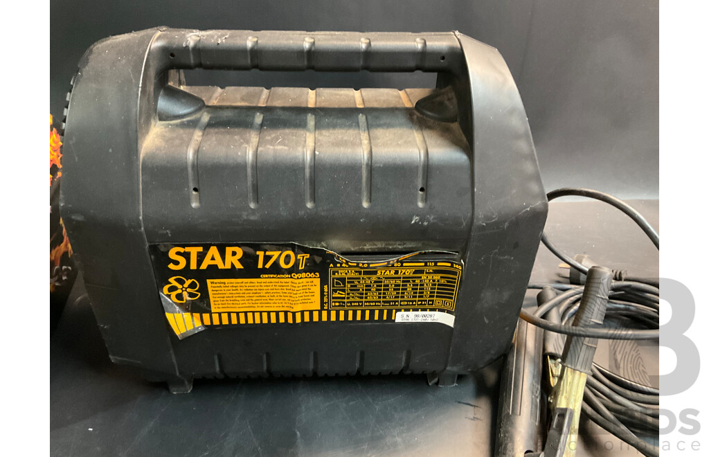 Star 170T Welder & Darkening Helment Mark & Tool Belt - Lot of 3