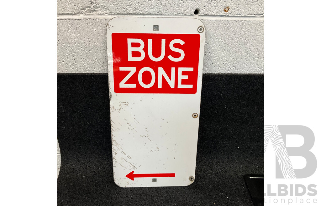 Collection of Assorted Roadside & Traffic Signs